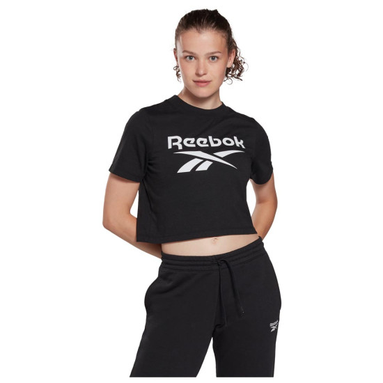 Reebok Γυναικεία κοντομάνικη μπλούζα Crop Reebok Γυναικεία κοντομάνικη μπλούζα Crop